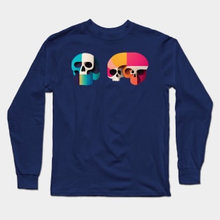 Skull Pantone Long Sleeve T-Shirt